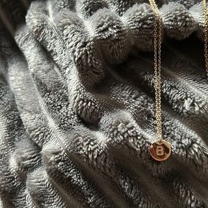 Letter b necklace